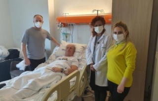 Tatile geldiği Antalya’da beyin felci geçiren...