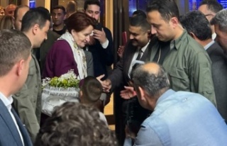 Akşener'i Arıkan karşıladı