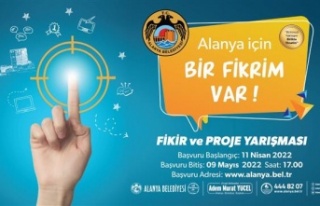 Alanya Belediyesi'nden ödüllü yarışma