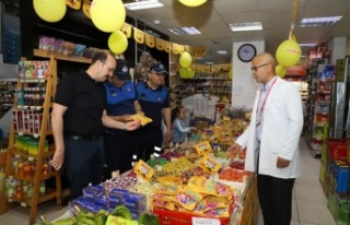 Alanya Belediyesi zabıtasından bayram öncesi denetim