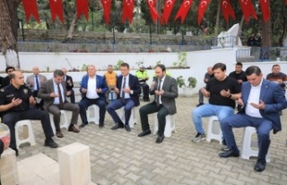 Alanya Garnizon Şehitliği ziyaret edildi