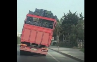 Alanya’da tehlikeli yolculuk