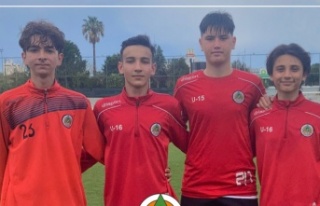 Alanyaspor'dan 4 isim U14 Genç Milli Takımlar...