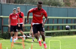 Alanyaspor ara vermeden Beşiktaş maçı hazırlıklarına...