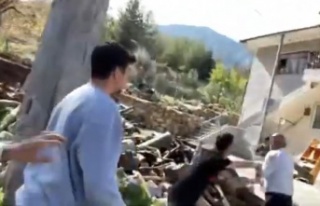 Antalya’da ‘köpeği yolda gezdiremezsin’ kavgası