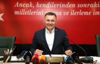 Başkan Yücel: Halkımızın huzuru için bayramda...