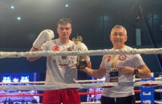 Başpehlivanın oğlundan güreş birinciliği