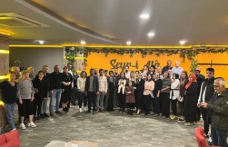 Ela bebek için iftarda buluştular