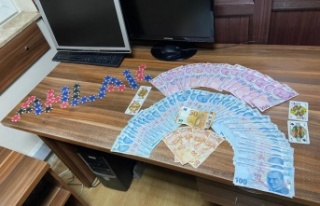 İşyerine kumar baskını