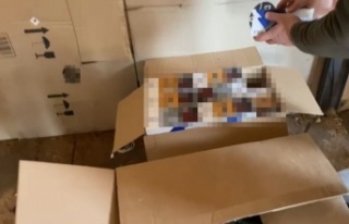 Kaçak makaron operasyonu