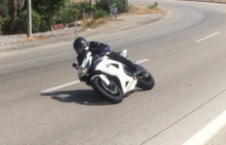 Tutkunu olduğu motosiklet genç sürücünün sonu...