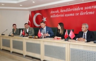 Yabancı Dernek Başkanları Bilgilendirme toplantısı...