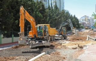 50 yıllık içme suyu hattı yenileniyor