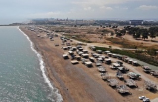 5 yıldızlı otellere komşu denize sıfır çardaklarda...