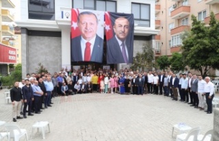 Ak Parti Alanya'nın bayramlaşma programına...