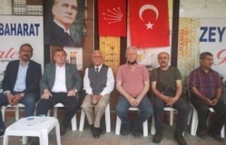 Alanya CHP üyeleri bayramlaştı