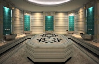 Alanya'da hamamda korkutan yangın