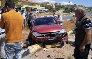Alanya'da korkutan kaza: 1 yaralı