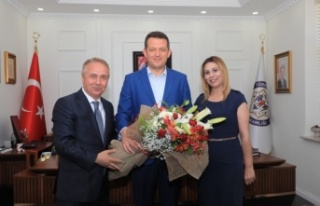 Alanya SGK'dan Kaymakam Ürkmezer'e ziyaret