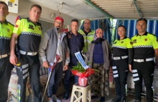 Alanya’da jandarma engellileri unutmadı