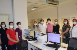 Alanya’da sağlık çalışanları bayramda da tam...