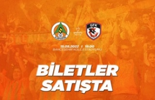 Alanyaspor - Gaziantep maçı biletleri satışa çıktı