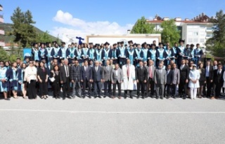 ALKÜ Akseki MYO’da mezuniyet heyecanı