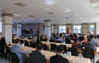 Antalya Adliyesinde ilk iş gününde bayramlaşma...