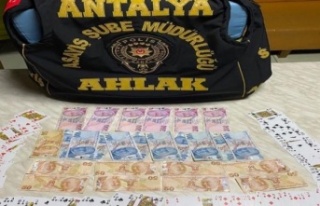 Antalya'da kumar operasyonu
