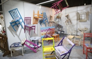 ATASEM kursiyerlerinden yıl sonu sergisi 