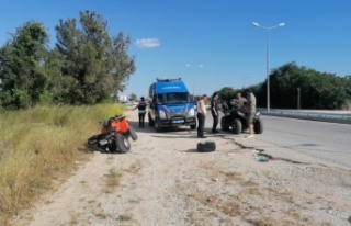 ATV kazasında Fransız anne ve kız ölümden döndü