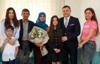 Başkan Yücel’den Şehit Uysal'ın ailesine...