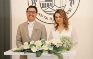 Buse ve Muammer'in mutlu günü