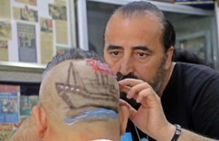 Dünya rekortmeni berber 7 saat uğraştı, ‘en...