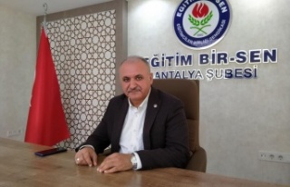 Eğitim Bir Sen Antalya Şube Başkanı Miran: “Sendikamız...