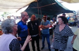 Alanya'ya tatile gelen isveçli kadın turist...