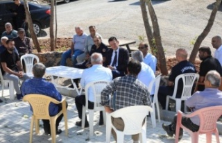 Kaymakam Ürkmezer'den kırsal mahallelere ziyaret