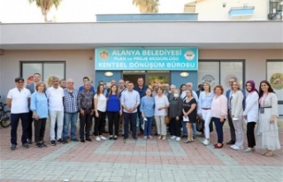 Kentsel Dönüşüm projesinde hak sahipleri ile ön...