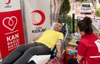 MATSO Başkanı Güngör, kan bağışında bulundu