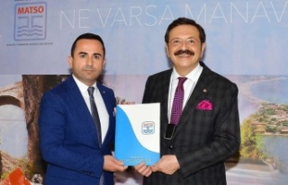MATSO Başkanı Güngör, TOBB Başkanı Hisarcıklıoğlu’na...