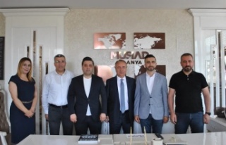 SGK Müdürü Kaya’dan Başkan Durusoy’a ziyaret