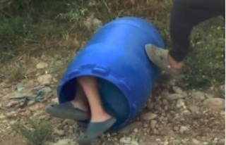 Varil içinde tehlikeli eğlence