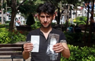 Zincir marketten aldığı tarihi geçmiş sandviç...