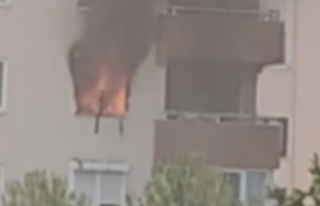 11 katlı apartmanda yangın