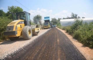 Akdam Mahallesi'ne 2 km asfalt