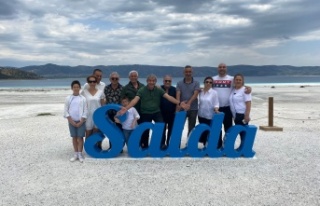 Akdenizli gazetecilerden Salda Gölü Projesine tam...