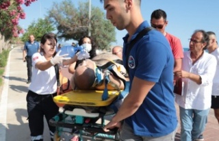 Alanya'da boğulan adam dakikalarca yapılan...