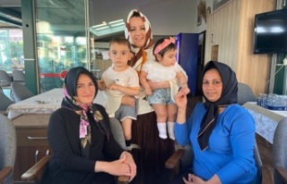 Alanya'da Ela bebeğin kanatsız melekleri buluştu