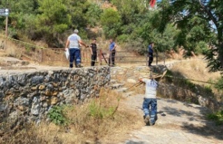 Alanya'da gömülü ceset bulundu