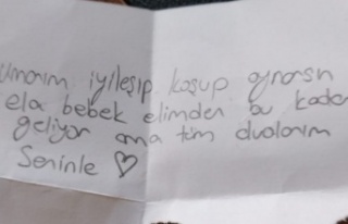 Alanya’da Ela bebek için harçlığını bağışladı